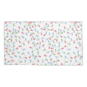 Weihnachtsbeleuchtung Kissenbezug (Rückseite-Links)