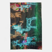 Weihnachtsbeleuchtung Küchentuch (Vertikal)