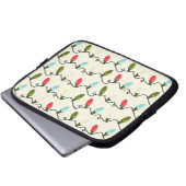 Weihnachtsbeleuchtung - Laptop und Netbook - Büche Laptopschutzhülle (Vorne Knopf)