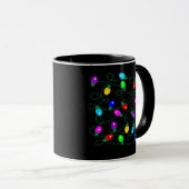 Weihnachtsbeleuchtung - Lasst uns die Lichter leuc Tasse (VorderseiteRechts)