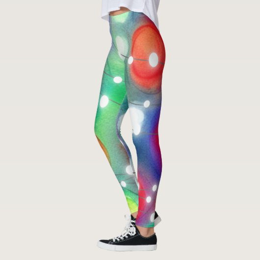 Weihnachtsbeleuchtung Leggings (Links)