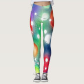 Weihnachtsbeleuchtung Leggings (Vorderseite)
