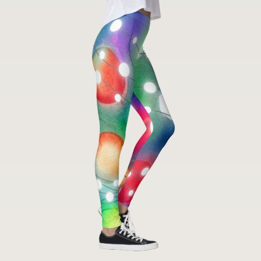 Weihnachtsbeleuchtung Leggings (Rechts)