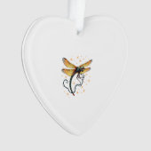 Weihnachtsbeleuchtung Libelle Ornament (Vorderseite)