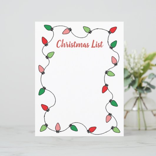 Weihnachtsbeleuchtung - Liste der Weihnachtsanwärt (Stehend Vorderseite)