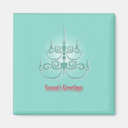 Weihnachtsbeleuchtung Magnet (Vorne)