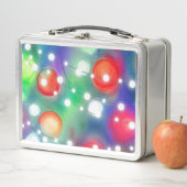 Weihnachtsbeleuchtung Metall Brotdose (Beispiel)