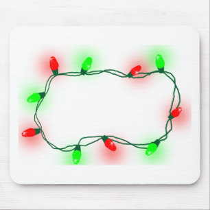Weihnachtsbeleuchtung Mousepad