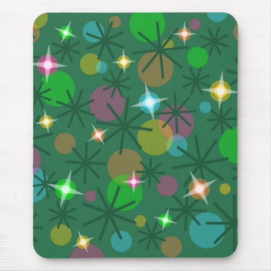 Weihnachtsbeleuchtung Mousepad (Vorne)