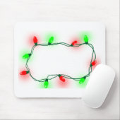 Weihnachtsbeleuchtung Mousepad (Mit Mouse)