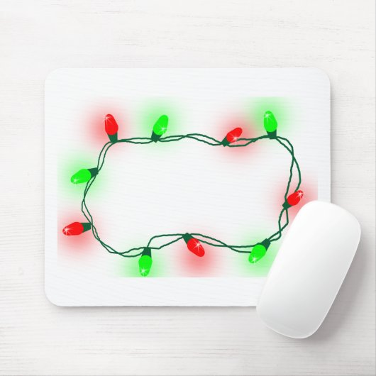 Weihnachtsbeleuchtung Mousepad (Mit Mouse)