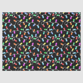 Weihnachtsbeleuchtung Muster Seidenpapier