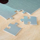 Weihnachtsbeleuchtung Niedlich Tuxedo Cat Puzzle (Seite)