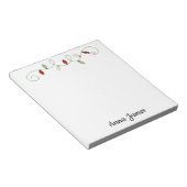 Weihnachtsbeleuchtung | Notepad Notizblock (angewinkelt)
