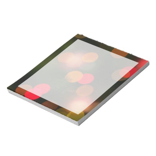 Weihnachtsbeleuchtung Notizblock (Rotiert)