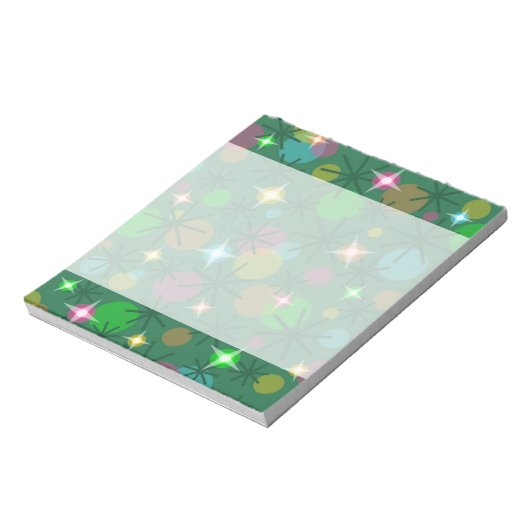 Weihnachtsbeleuchtung Notizblock (Rotiert)