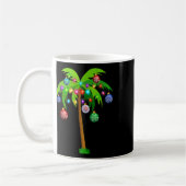 Weihnachtsbeleuchtung Palm Tree Fun Hawaii Beach T Kaffeetasse (Links)