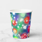 Weihnachtsbeleuchtung Pappbecher (Links)