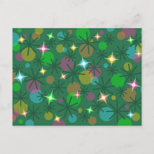 Weihnachtsbeleuchtung Postkarte