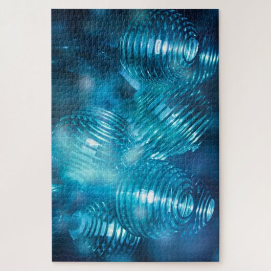 Weihnachtsbeleuchtung Puzzle (Vertikal)