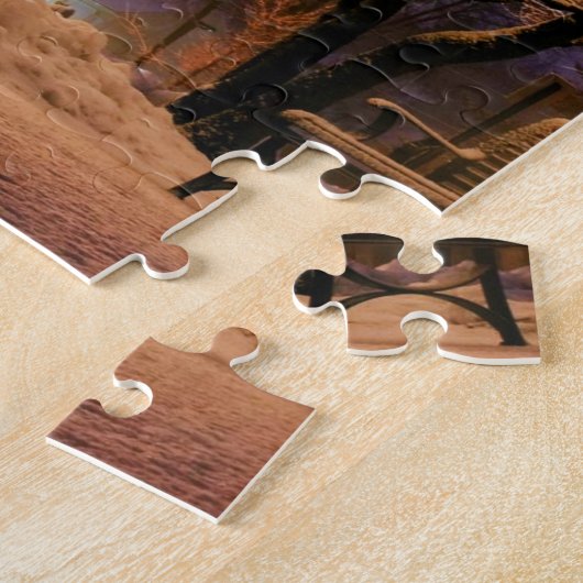 Weihnachtsbeleuchtung Puzzle (Seite)