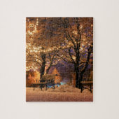 Weihnachtsbeleuchtung Puzzle (Vertikal)