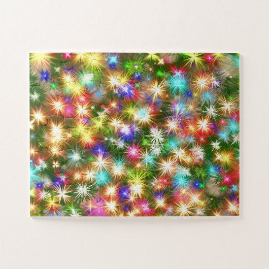 Weihnachtsbeleuchtung Puzzle (Horizontal)