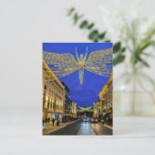 Weihnachtsbeleuchtung, Regent Street, London Postc Postkarte (Stehend Vorderseite)