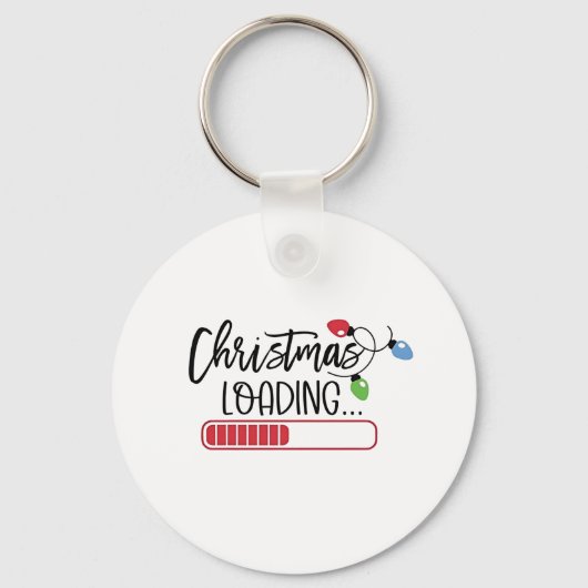Weihnachtsbeleuchtung Schlüsselanhänger (Vorderseite)
