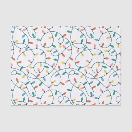 Weihnachtsbeleuchtung Seidenpapier (Vorderseite)