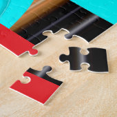 Weihnachtsbeleuchtung Spaß Kunst Puzzle (Seite)