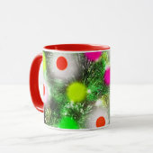 Weihnachtsbeleuchtung Tasse (Vorderseite Links)