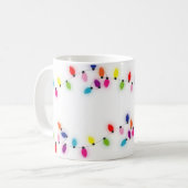 Weihnachtsbeleuchtung Tasse (Vorderseite Links)