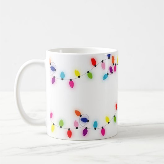 Weihnachtsbeleuchtung Tasse (Links)