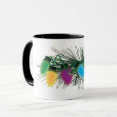 Weihnachtsbeleuchtung Tasse (Vorderseite Links)