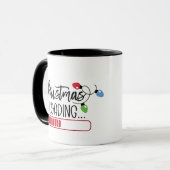 Weihnachtsbeleuchtung Tasse (Vorderseite Links)