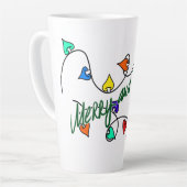 Weihnachtsbeleuchtung Tasse (Linke Ecke)