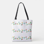 Weihnachtsbeleuchtung Tote Tasche #HolidayZ (Rückseite)