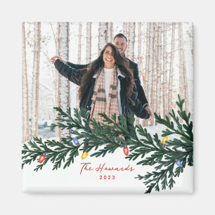 Weihnachtsbeleuchtung und Foto im Grünen Magnet