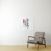 Weihnachtsbeleuchtung Wandteppich (Beispiel (Horizontal))