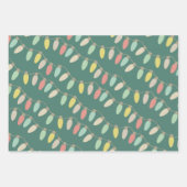 Weihnachtsbeleuchtung Weihnachten Wrapping Paper Geschenkpapier Set (Vorderseite 3)