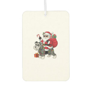 Weihnachtsbeleuchtung Weihnachtsfahrt Schnauzer Do Autolufterfrischer