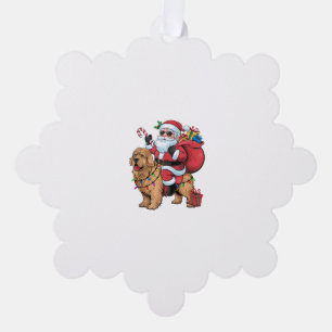Weihnachtsbeleuchtung Weihnachtsfeiertage Golden R Ornament Karte