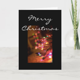 Weihnachtsbeleuchtung [Weihnachtskarte] Feiertagskarte