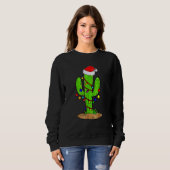 Weihnachtsbeleuchtung Weihnachtskostüm Sweatshirt (Vorne ganz)