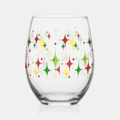 Weihnachtsbeleuchtung Weinglas Ohne Stiel (Rechts)