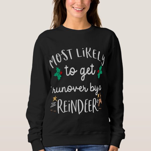 Weihnachtsbeleuchtung wird höchstwahrscheinlich vo sweatshirt (Vorderseite)