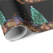 Weihnachtsbeleuchtung Wrackpapier Geschenkpapier (Rolleneckpunkt)