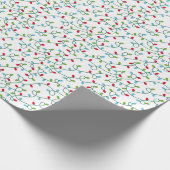 Weihnachtsbeleuchtung Wrackpapier Geschenkpapier (Ecke)