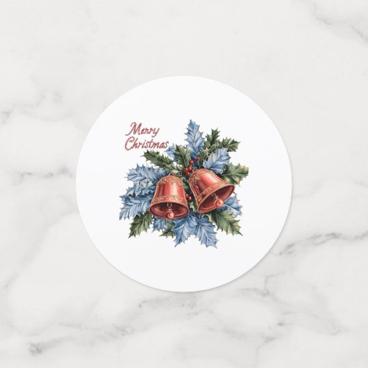 Weihnachtsbell Confetti Konfetti (Klein Vorderseite)